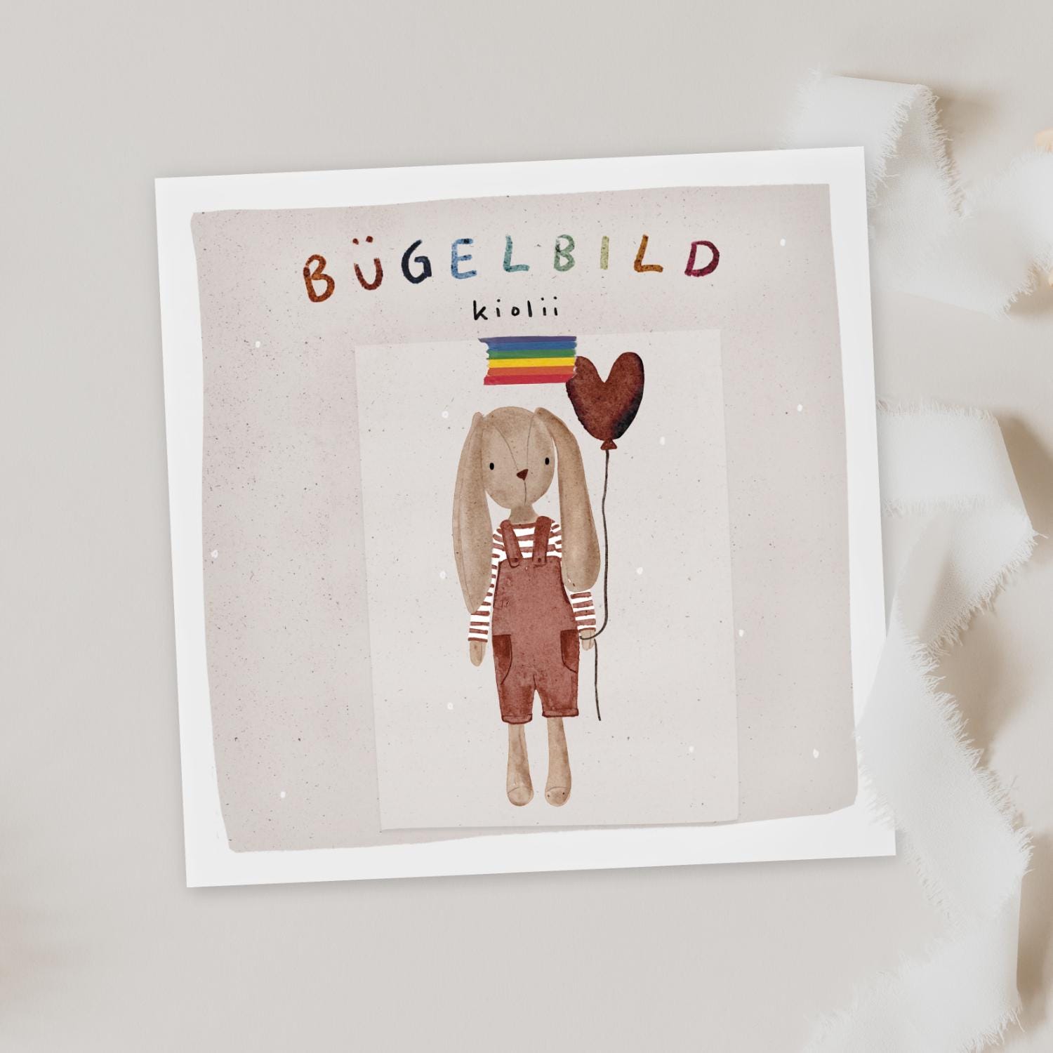 Bügelbild Hase | Bügelbilder Kinder Tiere, Bügelpatches, Aufnäher von kiolii
