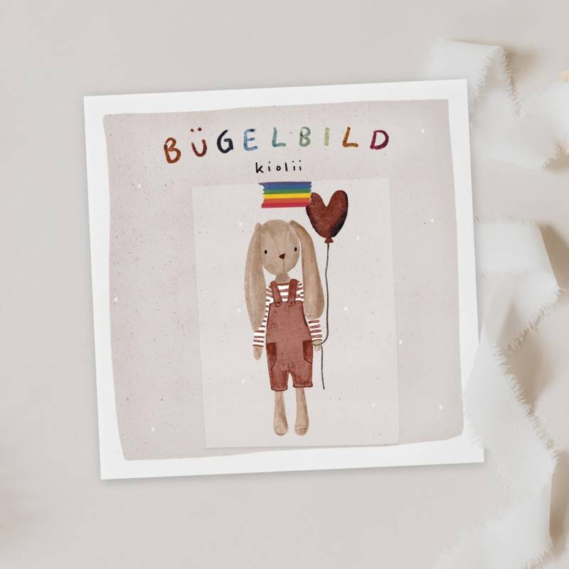 Bügelbild Hase | Bügelbilder Kinder Tiere, Bügelpatches, Aufnäher Bügelbild Hase | Bügelbilder Kinder Tiere, Bügelpatches, Aufnäher von kiolii