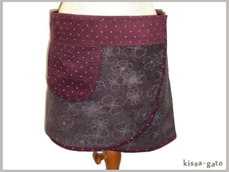 Klettrock Cacheur Pika A2 Cord Klett Wickelrock Rock Kissagato Xs S M L Xl von kissagato
