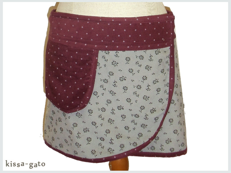 Klettrock Cacheur Pika Q2 Cord Klett Wickelrock Rock Kissagato M von kissagato