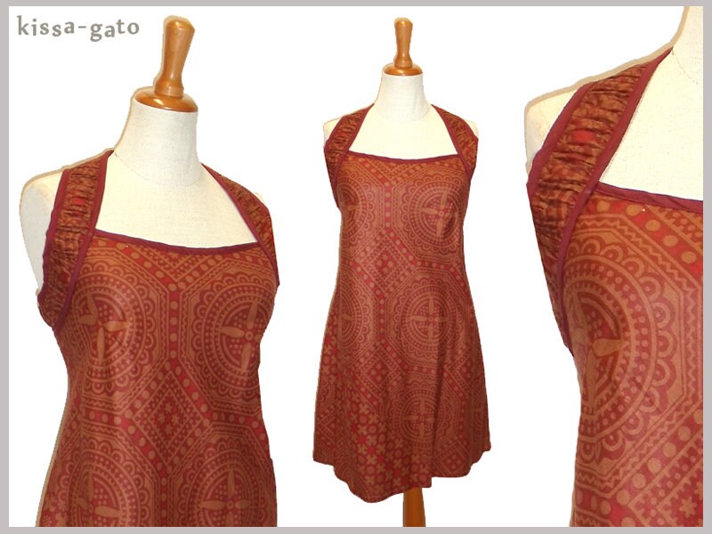 Tunika Kleid Laisa Rost Braun Rot Kissagato Top S M L Xl Oberteil von kissagato