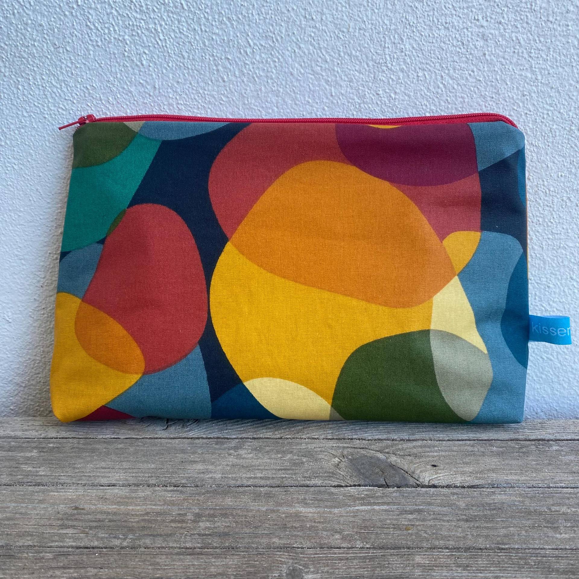 Wetbag Retro, Kulturtasche 60S, Kulturbeutel Sechziger, Bunte Tasche Für Nasse Badesachen Schwimmen, Schwimmtasche, Geschenk Schwimmerinnen von kissenknick