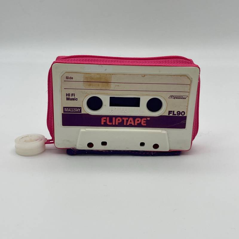 Upcycling Kassetten Portemonnaie von kissenknicker4berlin