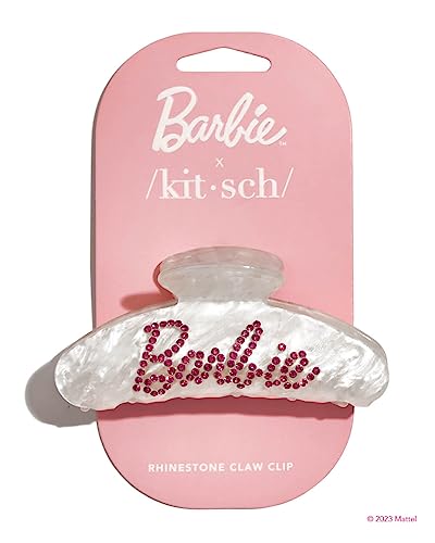 Barbiex Kitsch Haarklammer mit Strass – Marmor-Haarspangen für Frauen | Haarklammern & Kiefer-Clips | große Klauen-Clips für dickes Haar | Klauen-Haarspangen für Mädchen, 1 Stück von Kitsch