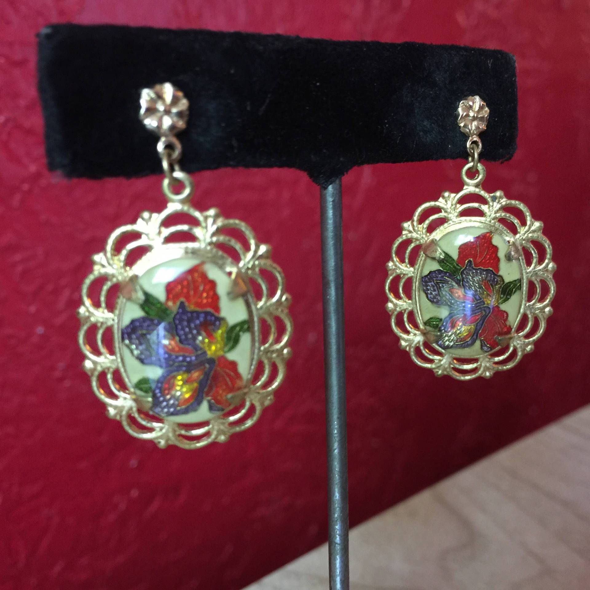 Vintage Filigrane & Florale Ohrhänger von kitschbitchvintage