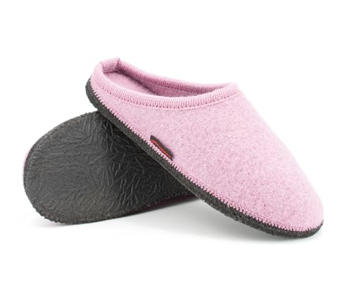 kitz-pichler Filz-Hausschuh Grainau aus 100% Schurwolle - Damen & Herren Pantoffel = 15587 Dusty Pink, 37 kitz-pichler Filz-Hausschuh Grainau aus 100% Schurwolle - Damen & Herren Pantoffel = 15587 Dusty Pink, 37 von kitz-pichler