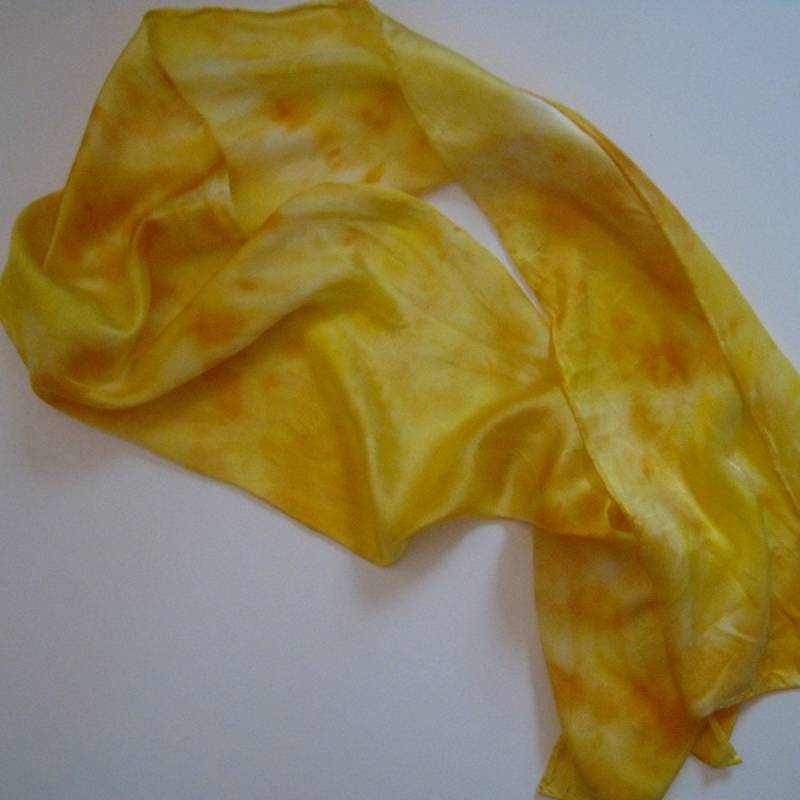 Sonnenstrahl Seidenschal Sonnenstrahl Seidenschal von kjmSILKS