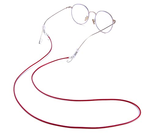 kkjoy Wachsschnur Brillenband Anti-Rutsch-Brillenketten Sonnenbrille Lanyards Lesebrille Riemen Halter Brillenzubehör für Damen Herren von kkjoy