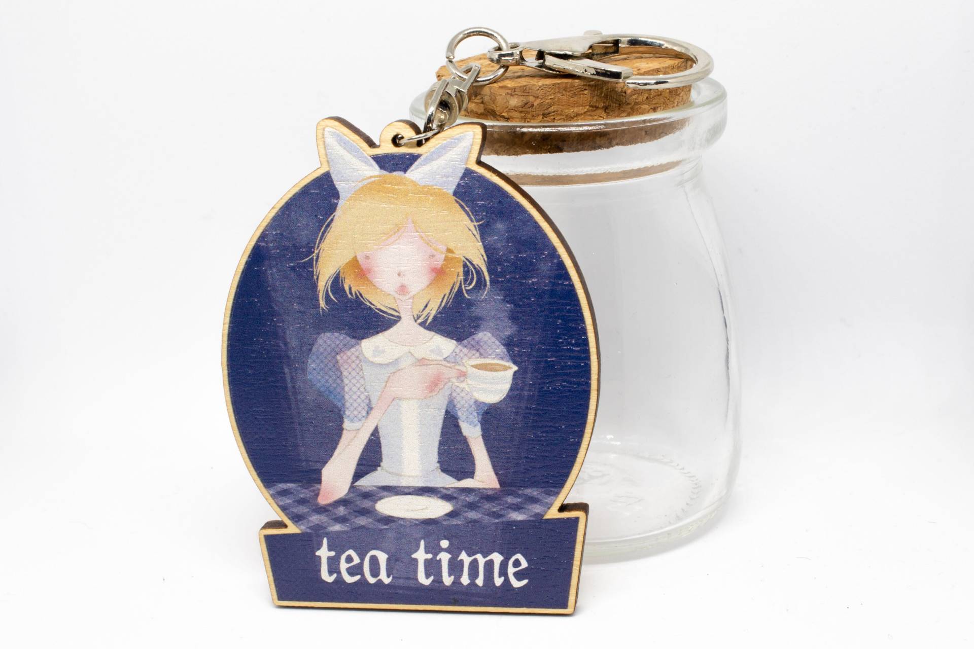 Alice Im Wunderland, Meine Kunstwerke, Holz Schlüsselanhänger, Teezeit, Digital Gedruckt Charme Alice Im Wunderland, Meine Kunstwerke, Holz Schlüsselanhänger, Teezeit, Digital Gedruckt Charme von kkomiArt