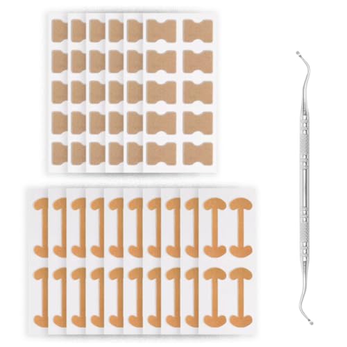 2 Arten eingewachsene Zehennagel-Korrekturwerkzeuge für eingewachsene Zehennägel Behandlung Patch für Zehennagelpflege von klahh