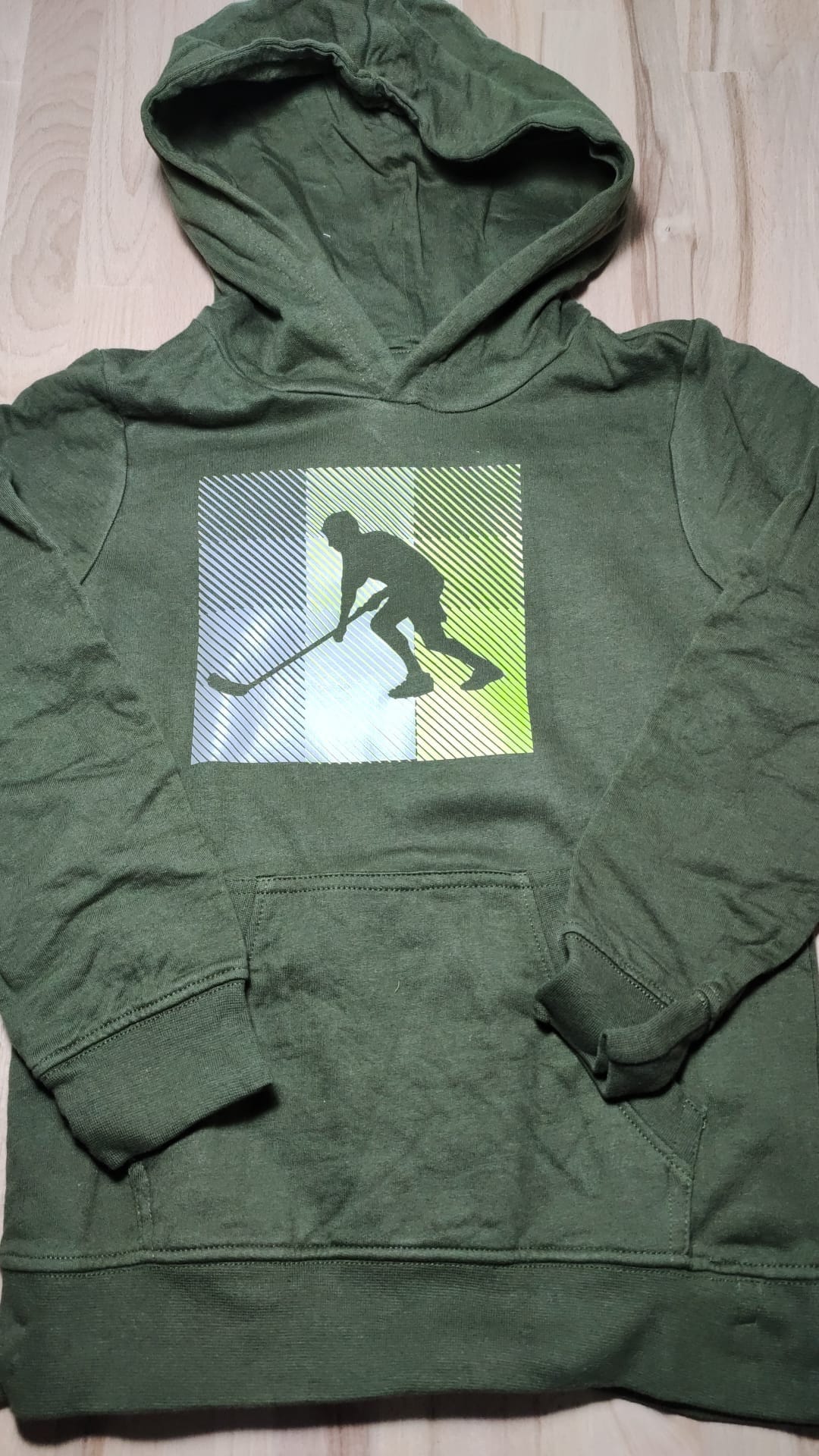 Hoody "Floorball Spieler", Größe 122/128 von kleeneladys
