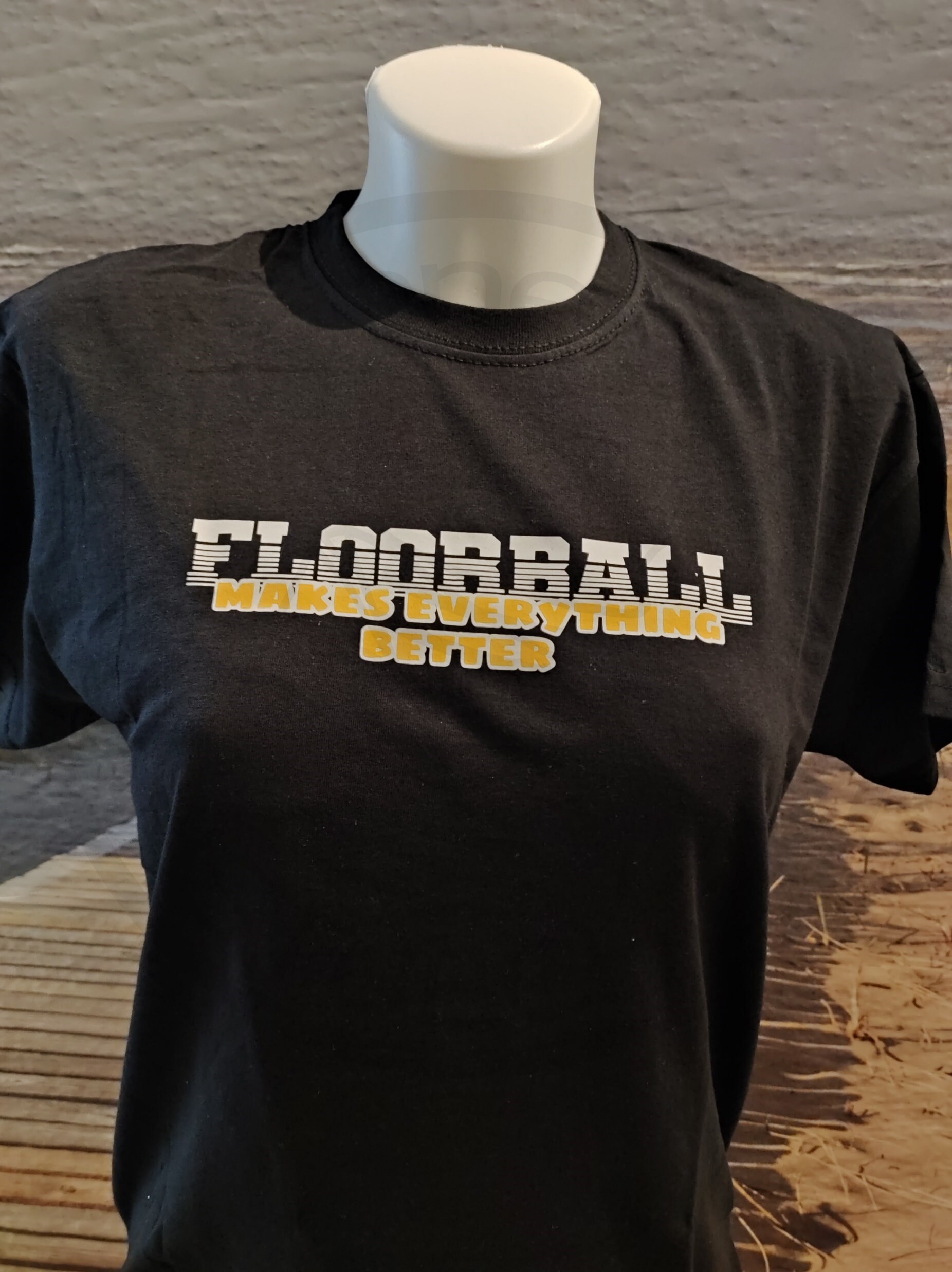 Shirt "Floorball Makes Everything Better", Größe 152 von kleeneladys