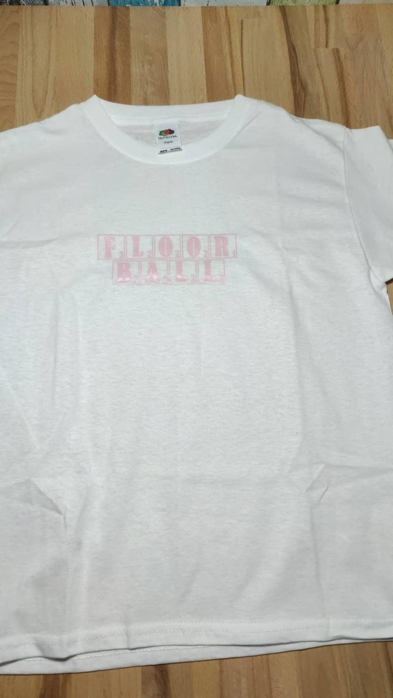 Shirt "Floorball Scrabble", Größe 128 Shirt "Floorball Scrabble", Größe 128 von kleeneladys