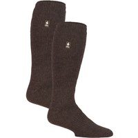 2er Pack Herren Extra Lange Kniestrümpfe für Skifahrer