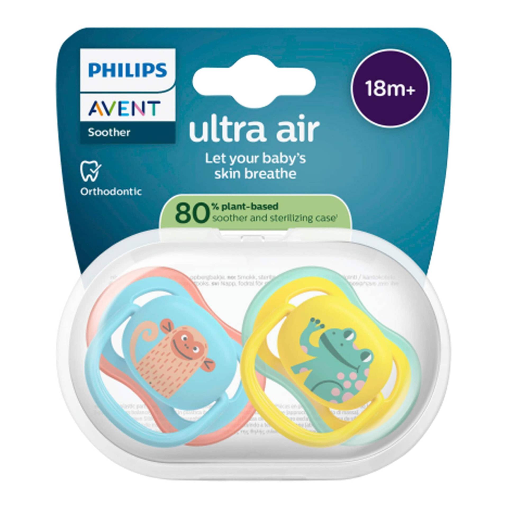 Philips Avent 2er-Pack Schnuller ultra air, ab 18M von Philips Avent