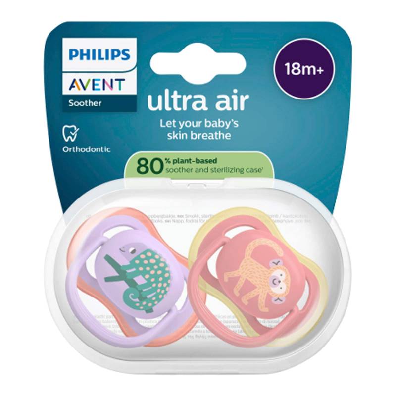 Philips Avent 2er-Pack Schnuller ultra air, ab 18M von Philips Avent