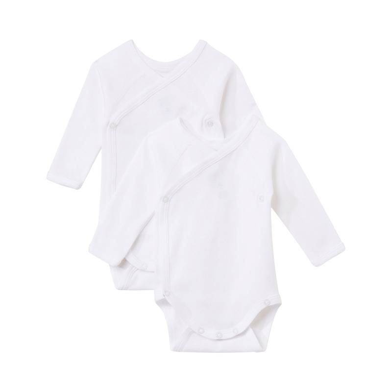 Petit Bateau 2er-Pack Wickelbodys langarm von Petit Bateau