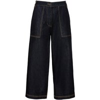3/4-Jeans-Culotte aus reiner Bio-Baumwolle, darkblue 40 von Waschbär