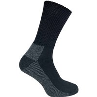 3 Paar Herren Loose Top Komfort gepolstert Baumwolle Diabetiker Arbeit Socken