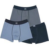 3er-Pack Boxershorts aus Bio-Baumwolle, bunt von Kumpf