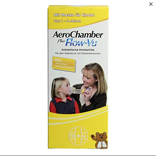 AEROCHAMBER Inhalierh.m.Maske f.Kinder 1 St by AEROCHAMBER von Network request failed