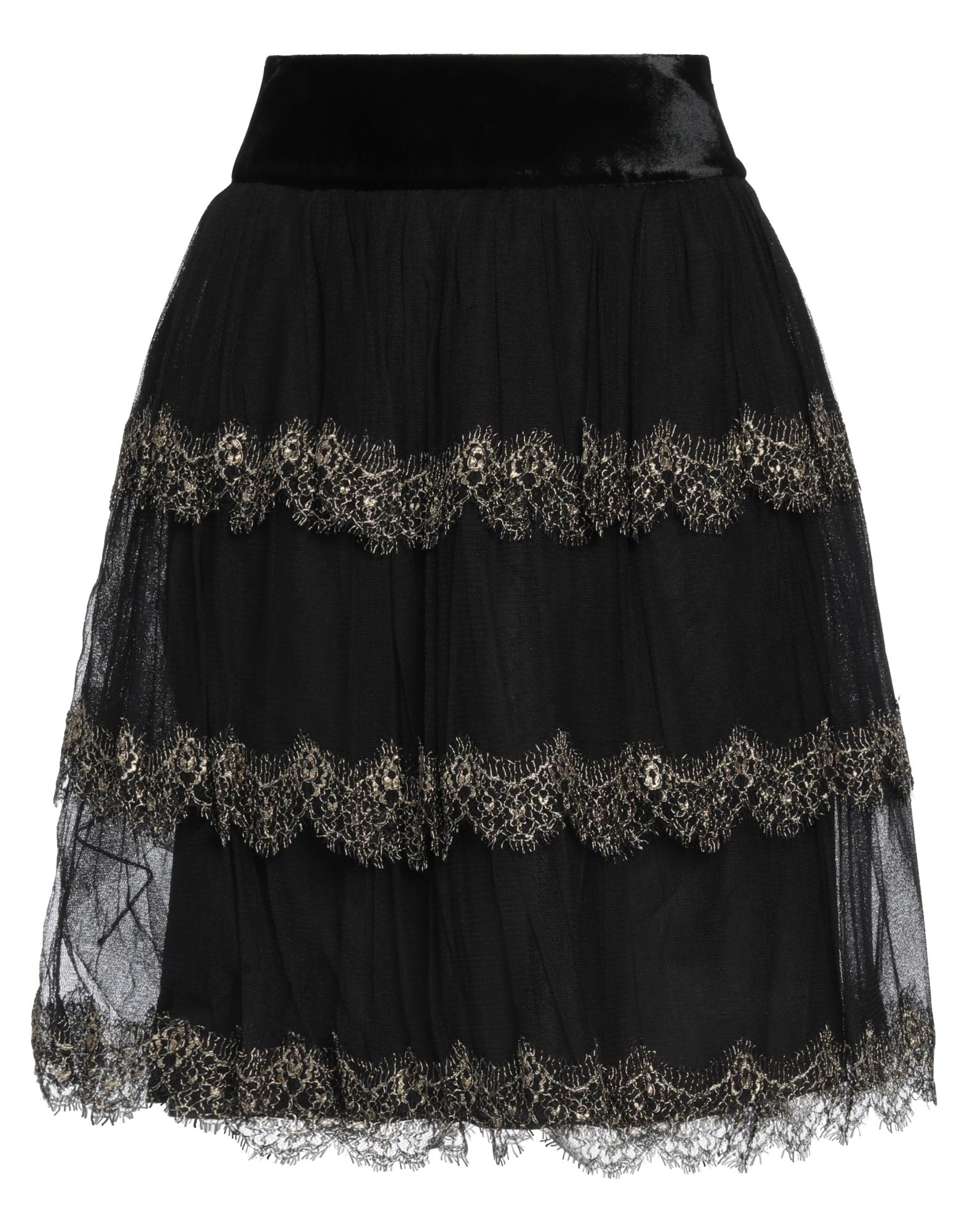 ALBERTA FERRETTI Minirock Damen Schwarz von ALBERTA FERRETTI