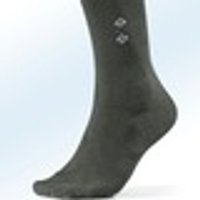 Achterpack Socken mit flachgenähter Spitze 4x Anthrazit Mit Motiv 4x Uni Anthrazit Grösse Gr. 1 (Schuhgröße 39-42) anthrazit Gr. 01 Herren