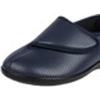 Aerosoft Flex Damen-Klettschuh in Weite H für den kräftigen Fuss Blau Grösse 41 Damen