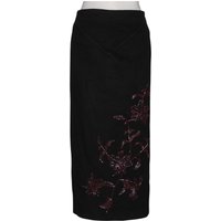 Alexander McQueen Damen Rock, schwarz, Gr. 29