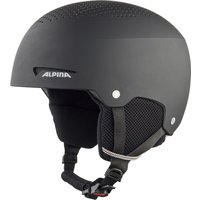 Alpina Zupo Kinder Skihelm (51-55 cm, 30 black matt)