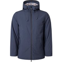 Aquascutum Active - Marineblaue Shell-Parkajacke mit mittlerer Größe