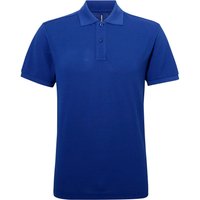 Asquith & Fox Herren-Kurzarm-Poloshirt aus Performance-Mischung (Royal)