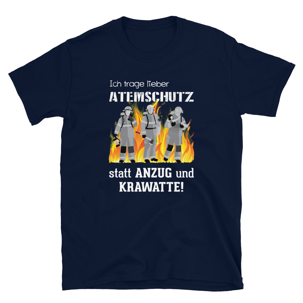 Atemschutz statt Anzug - Shirt - Navy / 2XL