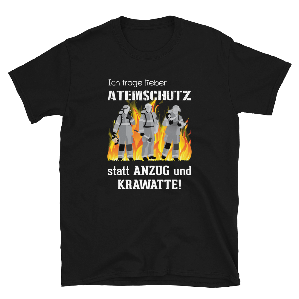 Atemschutz statt Anzug - Shirt - Schwarz / 2XL