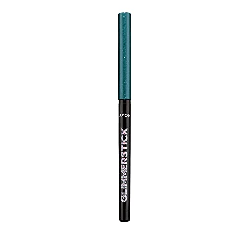 Avon Glimmerstick Diamonds Wasserfester Eyeliner Schimmereffekt Mit Vitamin E - Lang anhaltend, mit Glitzereffekt, pflegend - Teal Sparkle von Avon