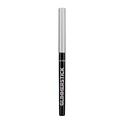 Avon Glimmerstick Diamonds Wasserfester Eyeliner Schimmereffekt Mit Vitamin E - Lang anhaltend, mit Glitzereffekt, pflegend - Silver Lights von Avon