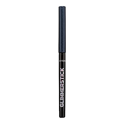 Avon Glimmerstick Diamonds Wasserfester Eyeliner Schimmereffekt Mit Vitamin E - Lang anhaltend, mit Glitzereffekt, pflegend - Black Ice von Avon