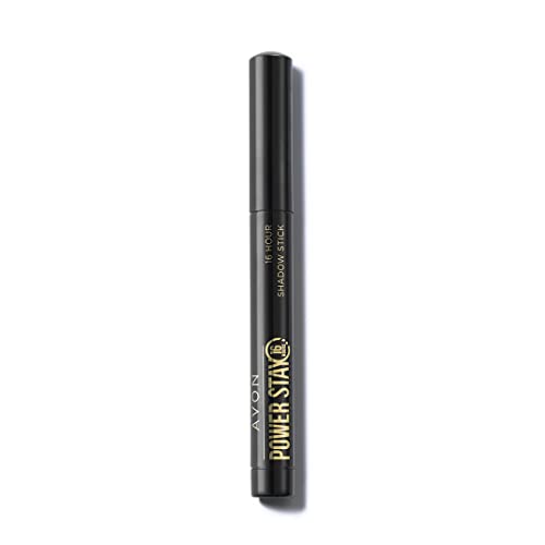 Avon Power Stay Eyeshadow Power Stay 16-Hour 2-In-1 Longwear Lidschatten & Eyeliner Stick - Wasserfest - Essential Black von Avon