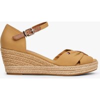 BASIC OFFENE SPITZE Damen-Espadrilles Klassisches Khaki