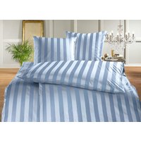 «BAUER» Bettwäsche in verschiedenen Farben, Hellblau, Grösse 217 (Deckenbezug, 160/210 cm)