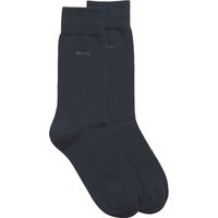 BOSS 2er Pack mittelhoher Socken aus elastischem Baumwoll-Mix von Boss