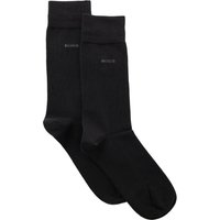 BOSS 2er Pack mittelhoher Socken aus elastischem Baumwoll-Mix von Boss