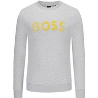 BOSS GREEN Leichtes Sweatshirt mit frontseitiger Logo-Stickerei von BOSS Green