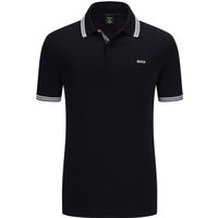BOSS GREEN Poloshirt aus Baumwolle mit Kontrast-Streifen, Regular Fit von BOSS Green