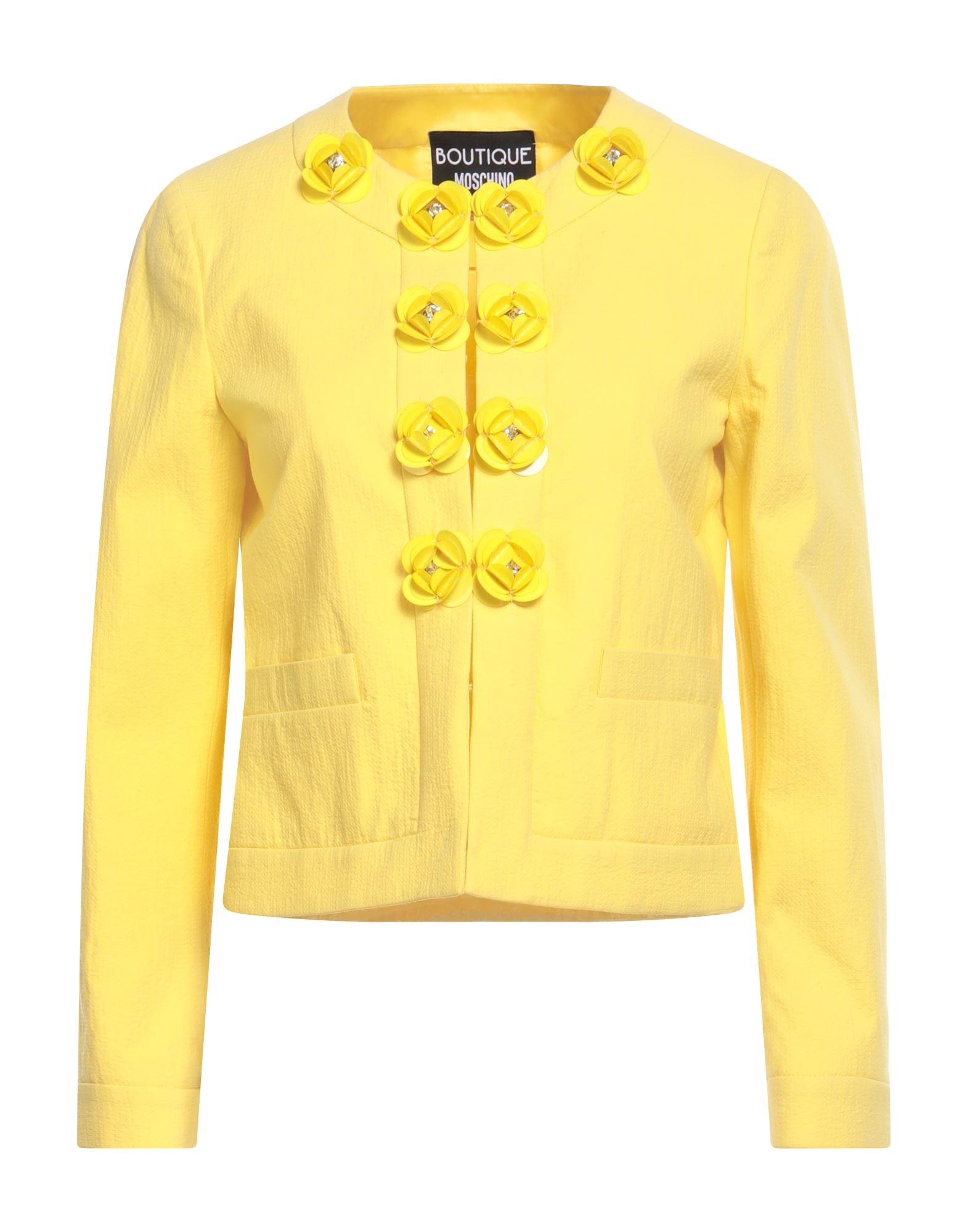 BOUTIQUE MOSCHINO Blazer Damen Gelb von BOUTIQUE MOSCHINO