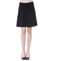BYBLOS Damen Rock aus schwarzem Polyester