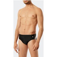 Badehose Wirkware recycelt seitliche Streifen schwarz - Nautical Active 8 von Schiesser