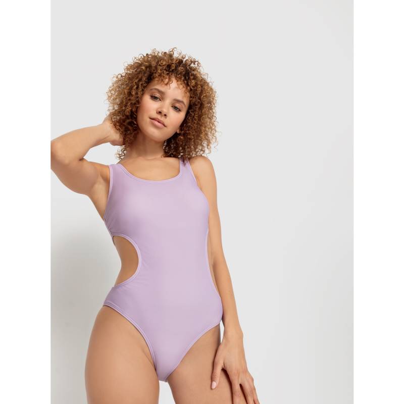 LSCN BY LASCANA Badeanzug Damen lila Gr.40 Cup A/B von LSCN BY LASCANA