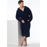 Bademantel Frottee navyblau - Essentials XL von Schiesser