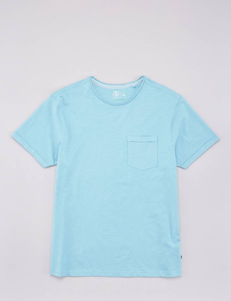 Basic T-Shirt mit Brusttasche von Jeans Fritz